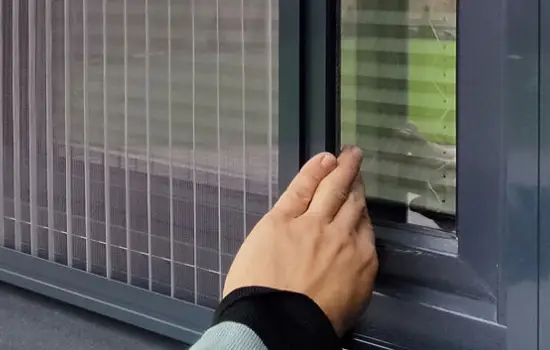 Pleated Mosquito Net by Harvik Windows
